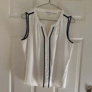 Calvin Klein sleeveless blouse, EUC, size PM